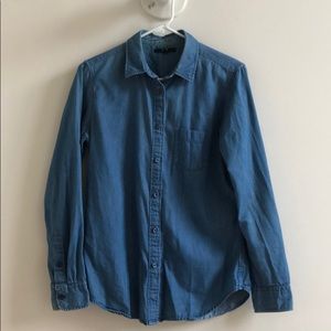 Uniqlo chambray shirt